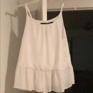 White tank top
